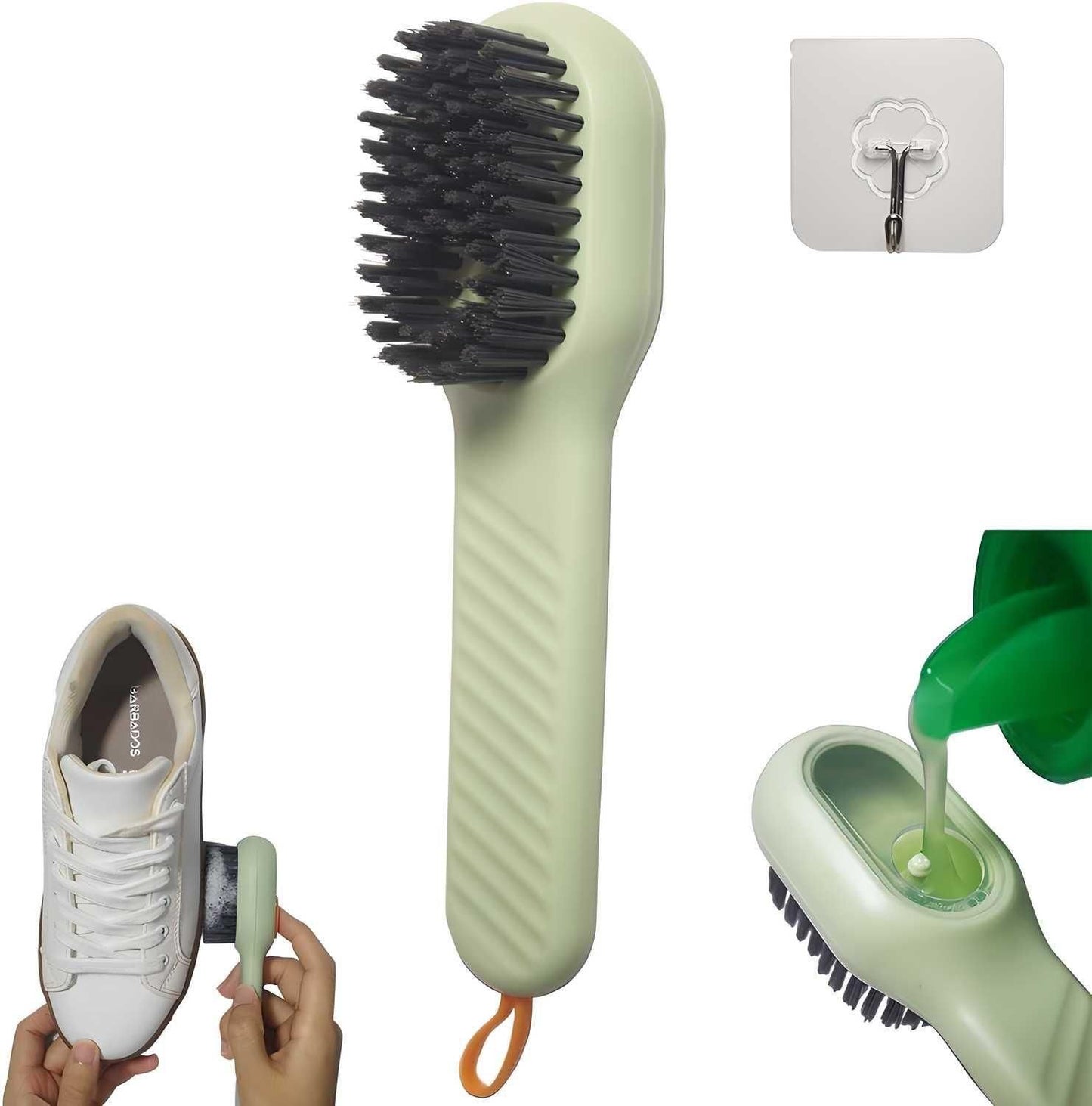 Multifunctional Polishing and Washing Brush (Pack of 2)